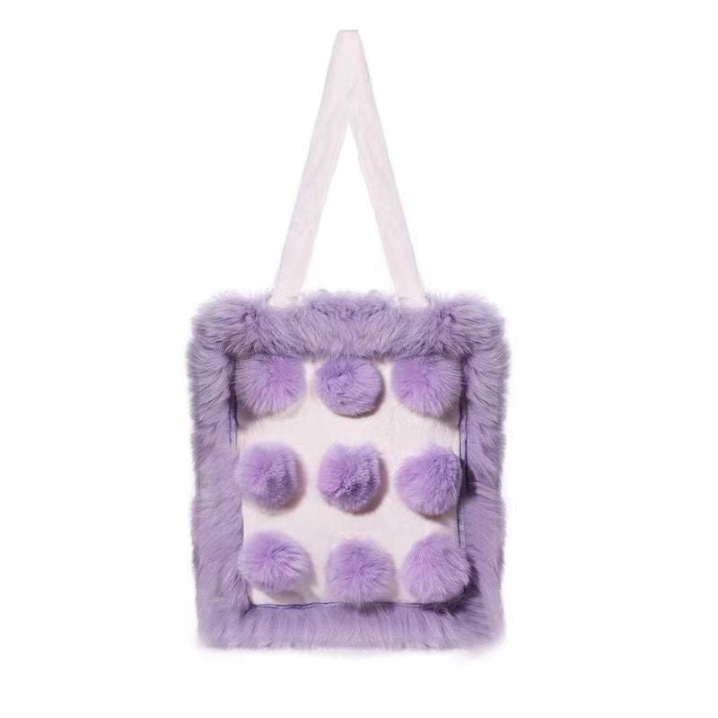 【小物】ふわふわショルダーバッグG23570