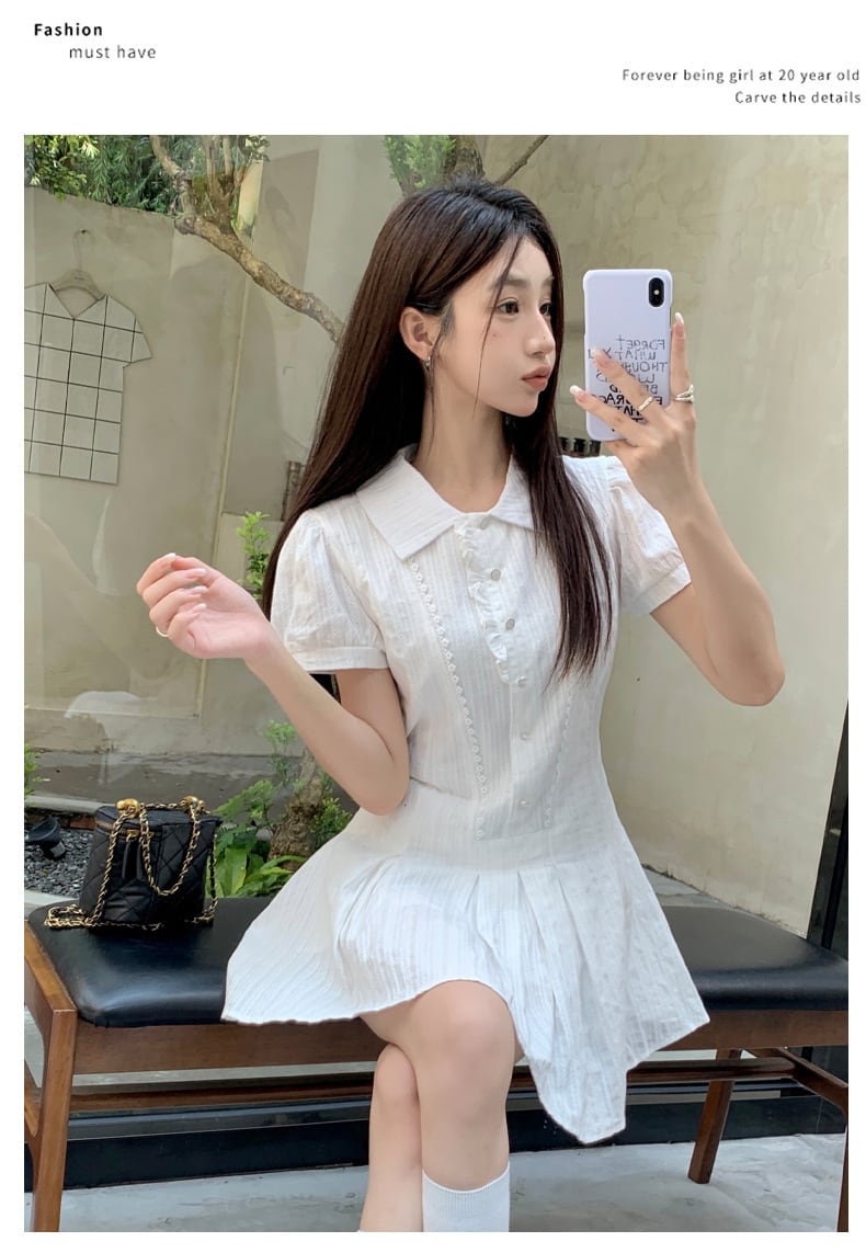 【dress】シャツワンピース　M25311