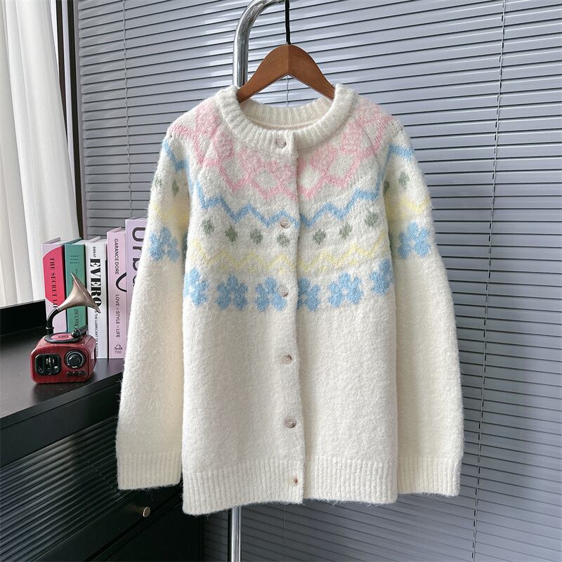 【outer】ニットカーデ　M27913