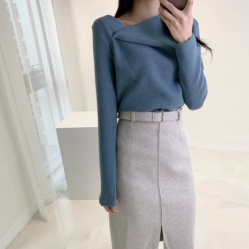 【tops】人気ニットトップス　M26661
