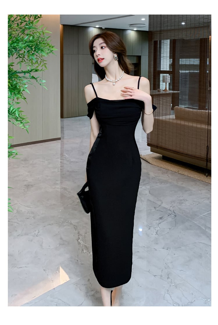 【dress】ギャザータイトキャミワンピース G21585