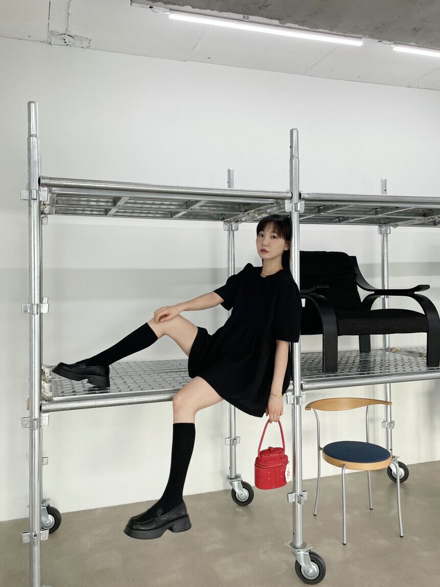 【set】ラウンドネックトップス+ショートパンツ２点セットG21509