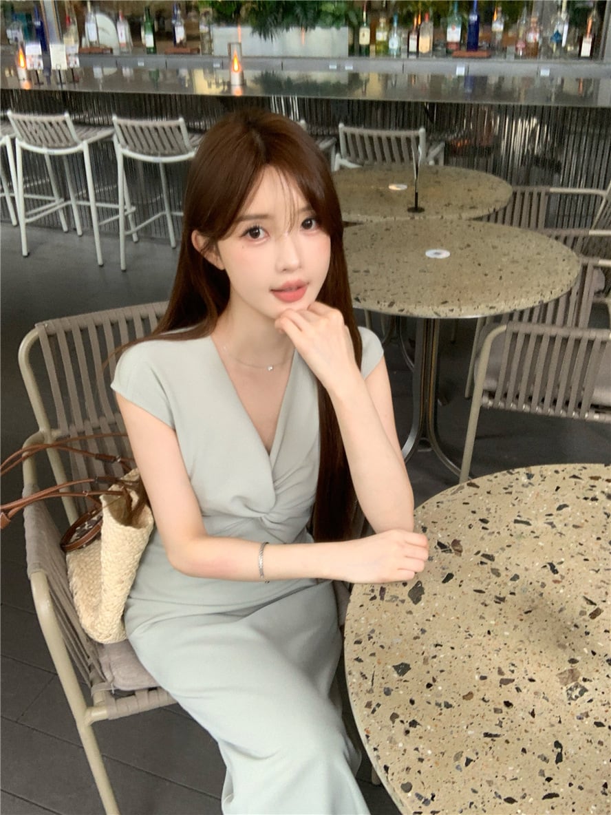 【dress】ノースリーブワンピース　M24288
