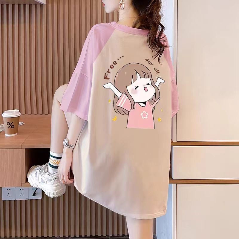 【tops】3色ラウンドネックＴシャツF7622