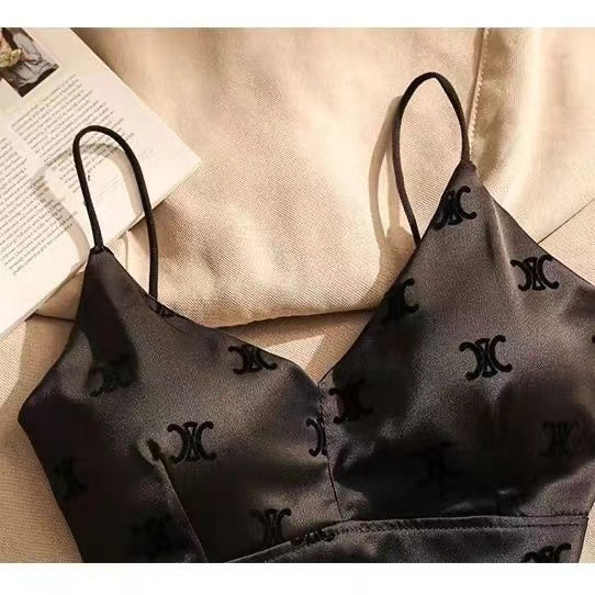 【tops】カップ付きインナーキャミソール F7568