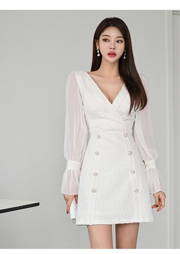 【dress】ドッキングワンピース　M18764
