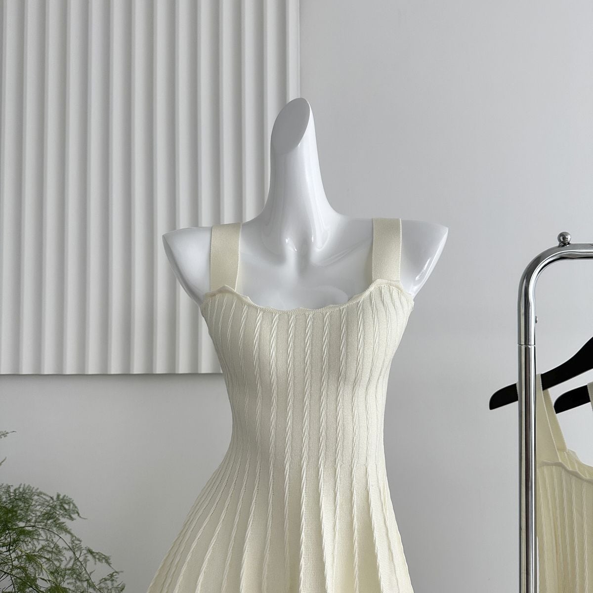 【dress】ニットキャミワンピース　M24819