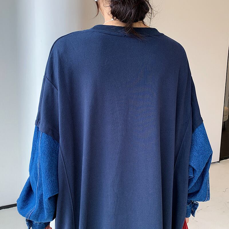 【dress】プリントカジュアルワンピース　M18590
