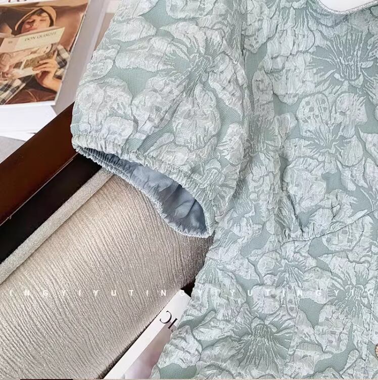 【dress】パフスリーブワンピース G20448