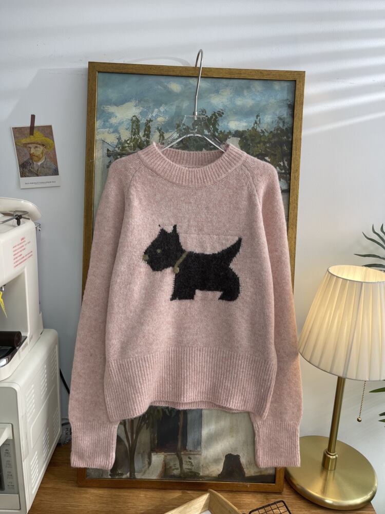 【tops】カートゥーンニットセーター　M26856