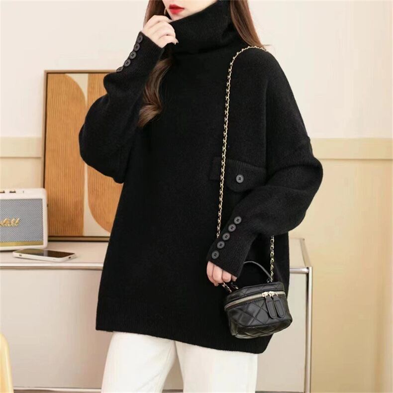 【tops】ニットプルオーバー　M19131