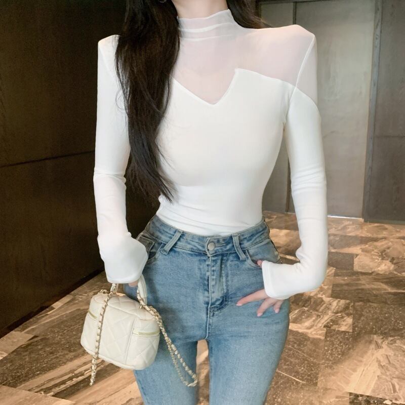 【tops】チュールドッキングトップス　M27998