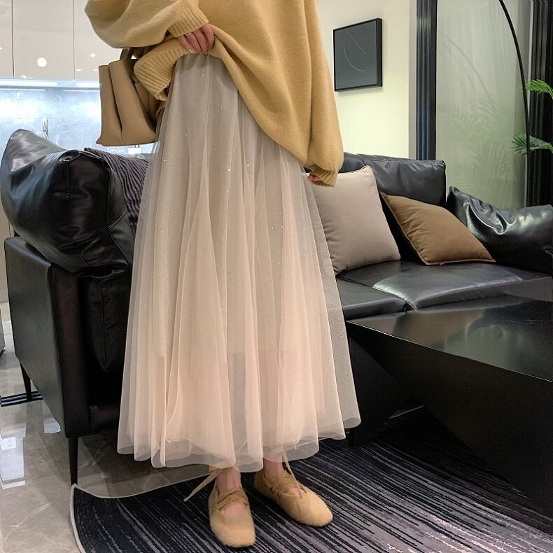 【bottoms】エレガント気質満点レディース存在感アップカジュアルスカート