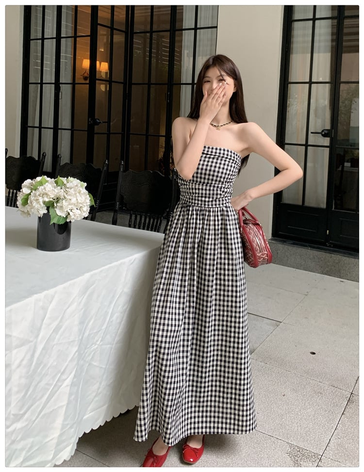 【dress】オフショルダーワンピース　M24496