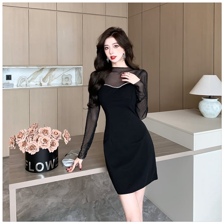 【dress】デートワンピース　M25498