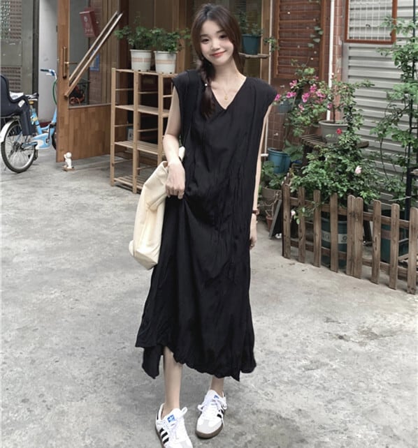 【dress】ノースリーブワンピース　M24099