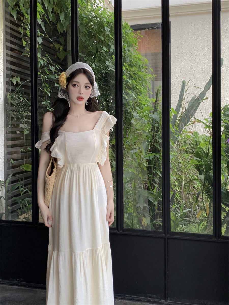【dress】フリルワンピース　M24204