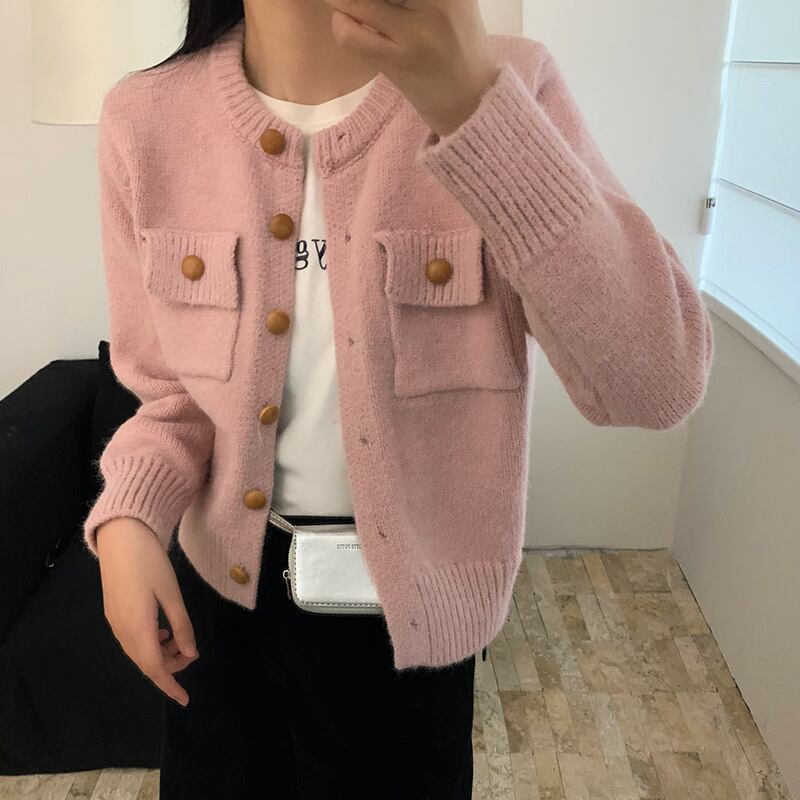 【outer】ニットカーデ　M28155