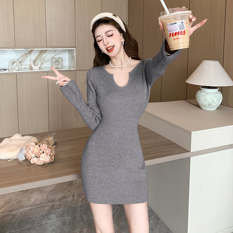 【dress】ニットワンピース　M28213