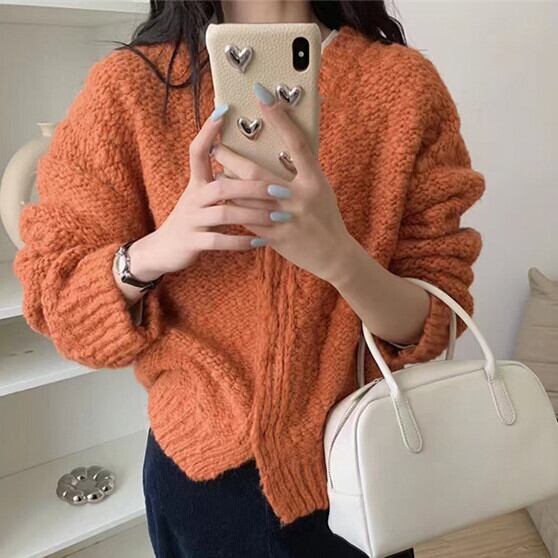 【outer】ニットカーデ　M29076
