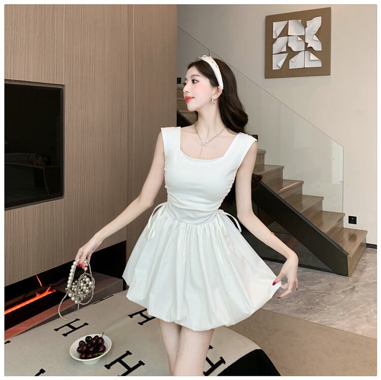 【dress】スクエアネックキャミワンピース G20497