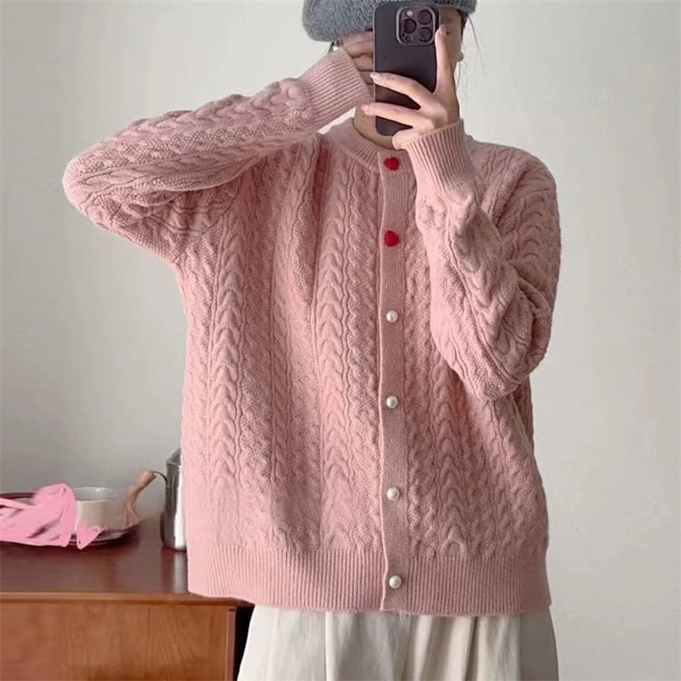 【outer】ニットカーデ　M25790