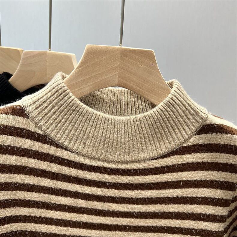 【tops】裹起毛ニットトップス　M27148