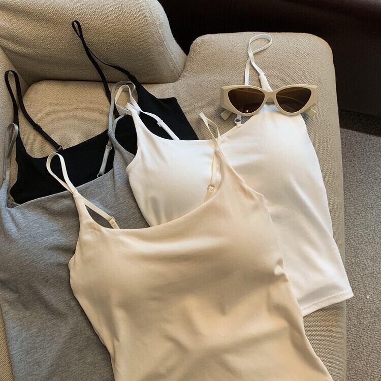 【tops】カップ付きキャミソール　M29523