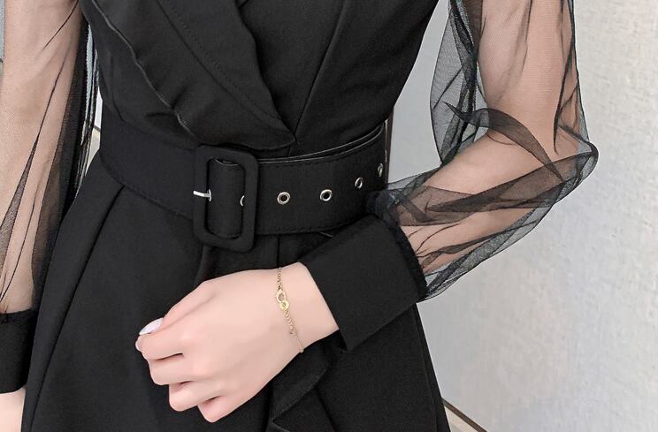 【dress】好感度UP!気質満点ファッション着痩せ体型カバーワンピース G0739