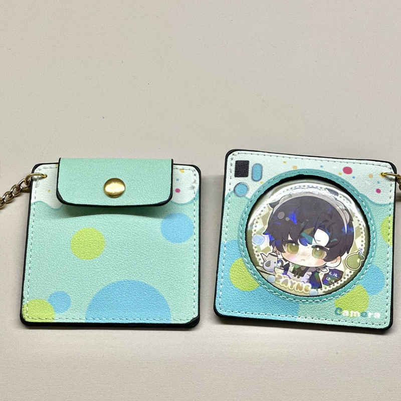 【GOODS】PU カメラ 58MM 缶バッジ ホルダー Q2517