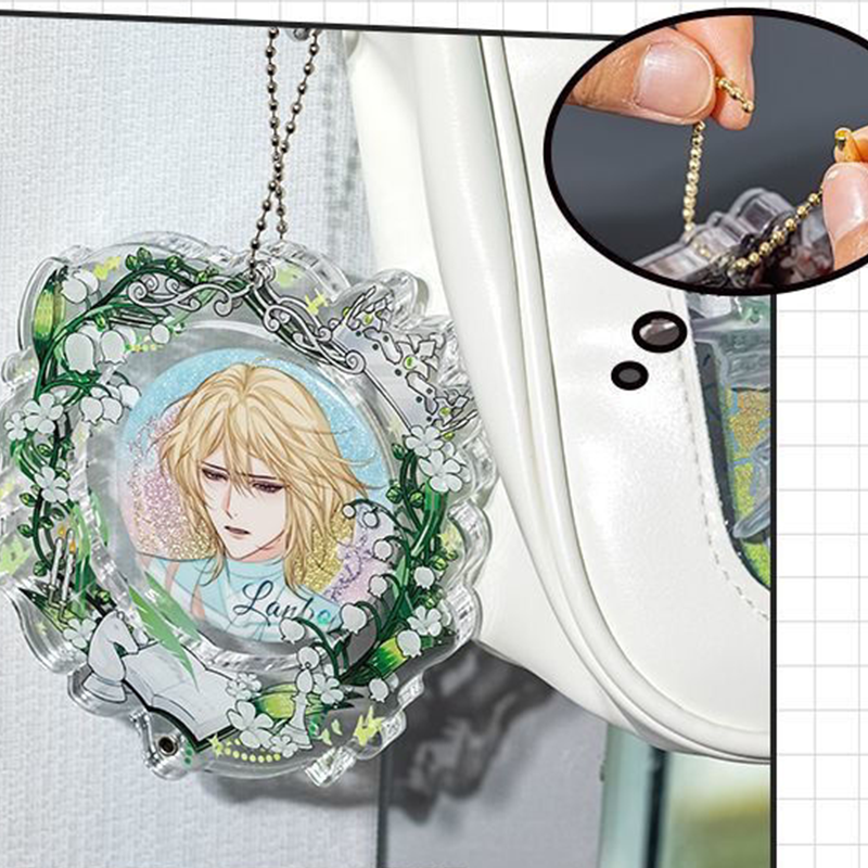 【GOODS】58－65mm 花輪 缶バッジホルダー カバー Q2245