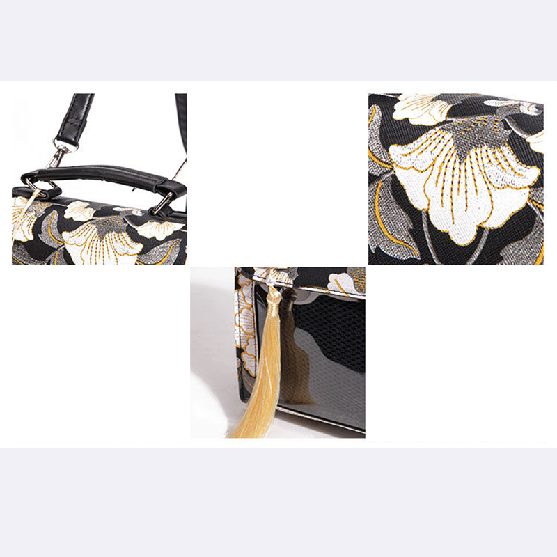 【GOODS】痛バッグ 刺繍 ショルダーバッグ Ｑ2271