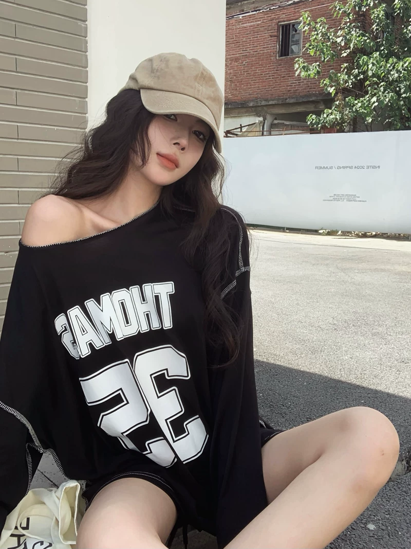 【tops】オーバーサイズTシャツ Q8622