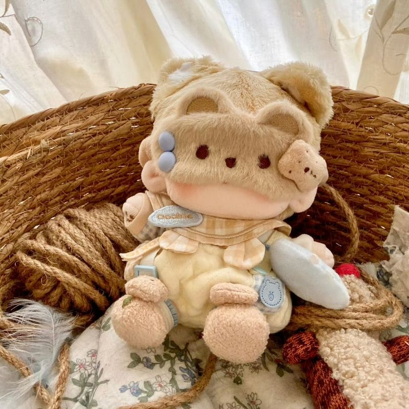 【GOODS】着せ替え  ぬいぐるみ服 20cm 熊ちゃん 6点セット Q2572