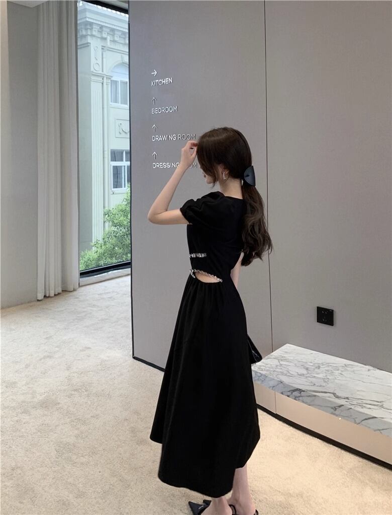 【dress】ウエストカットワンピース G21055