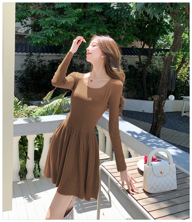 【dress】ニットワンピース　M25328