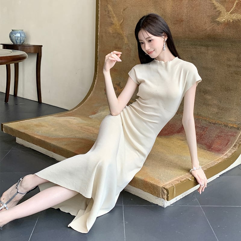 【dress】ニットワンピース　M24370