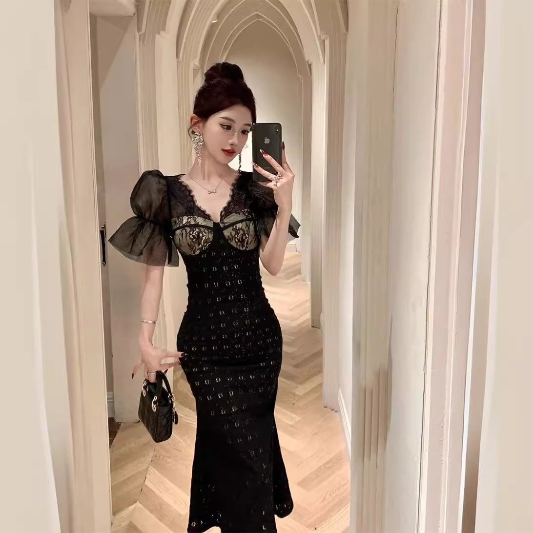 【dress】マーメイドワンピース　M24588