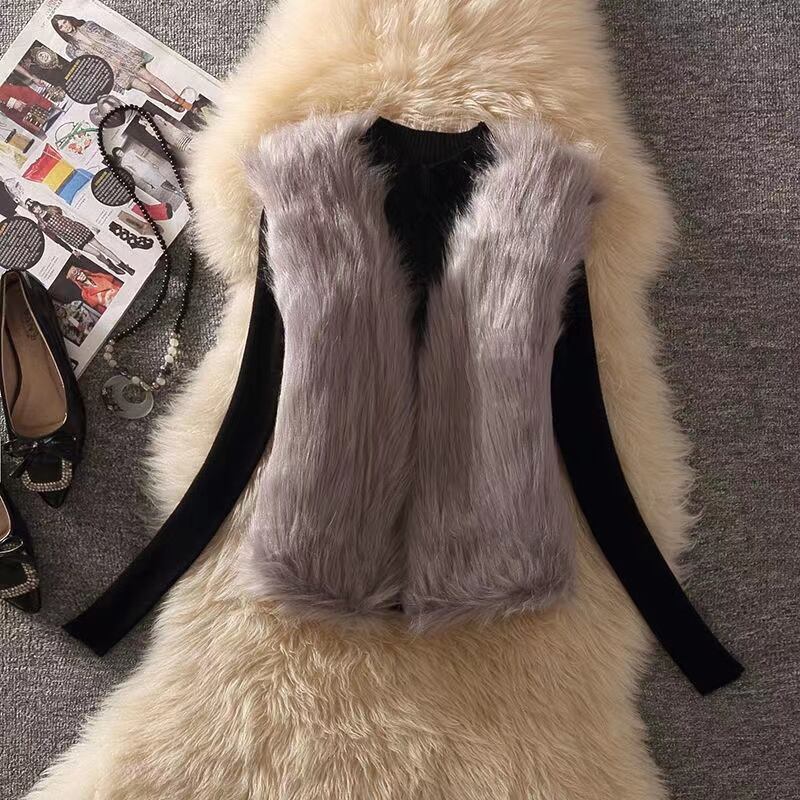 【set】セットベスト+セーター+スカート3点セットアップF1291