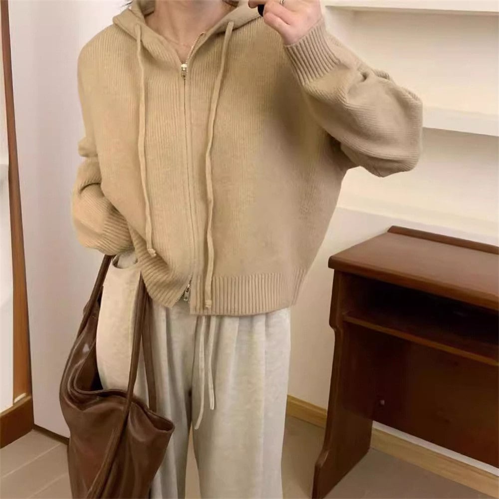 【outer】Wジップニットカーデ　M25963