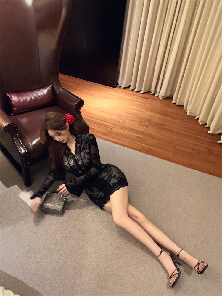 【dress】レースワンピース　M27938