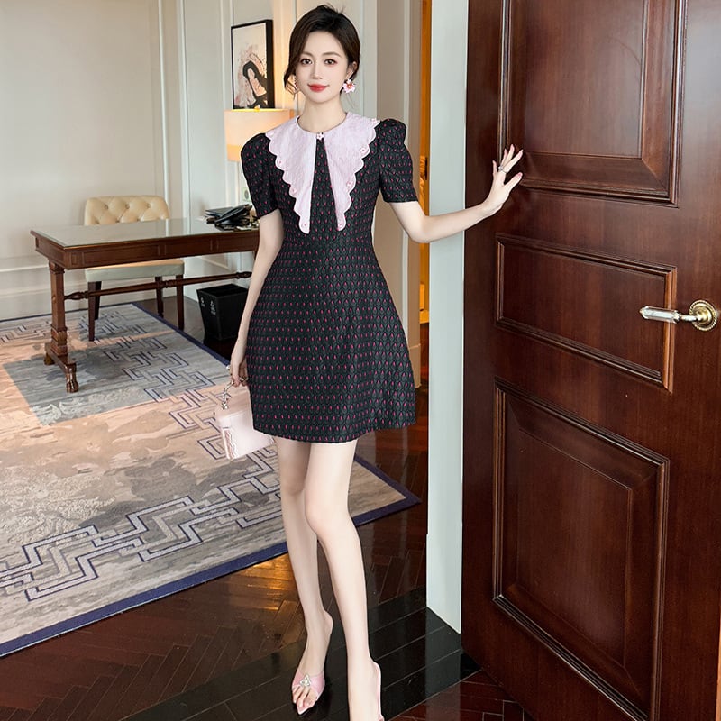 【dress】ドールカラーワンピース　M25070