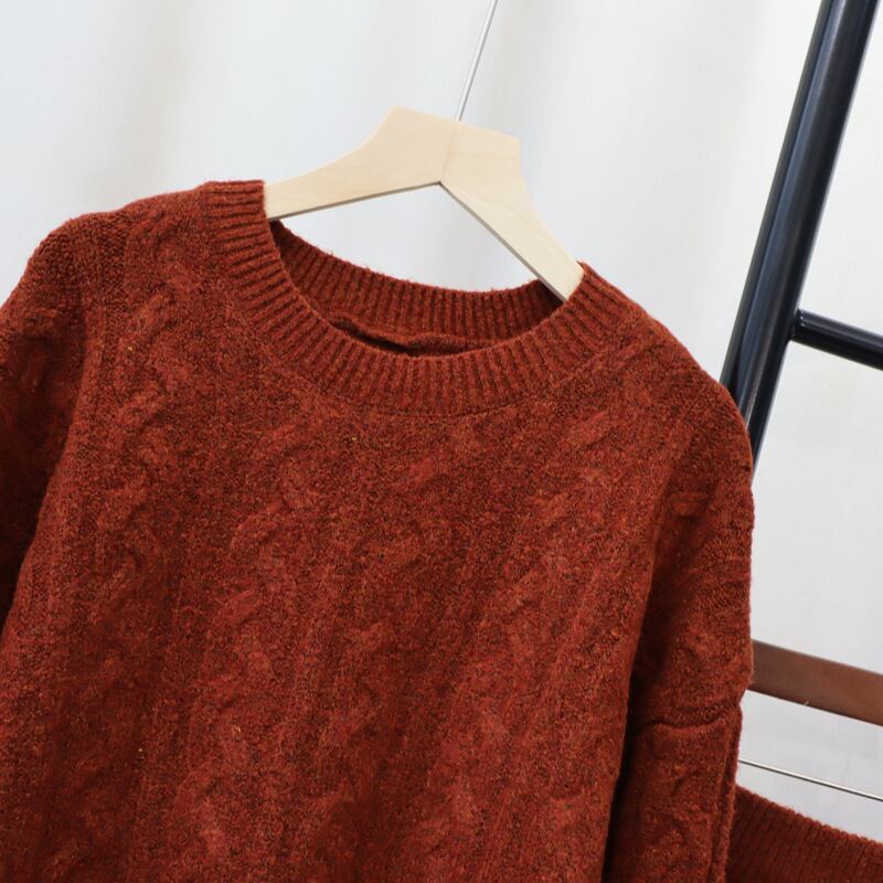 【set】ニットセーター×スカートセット　M27089