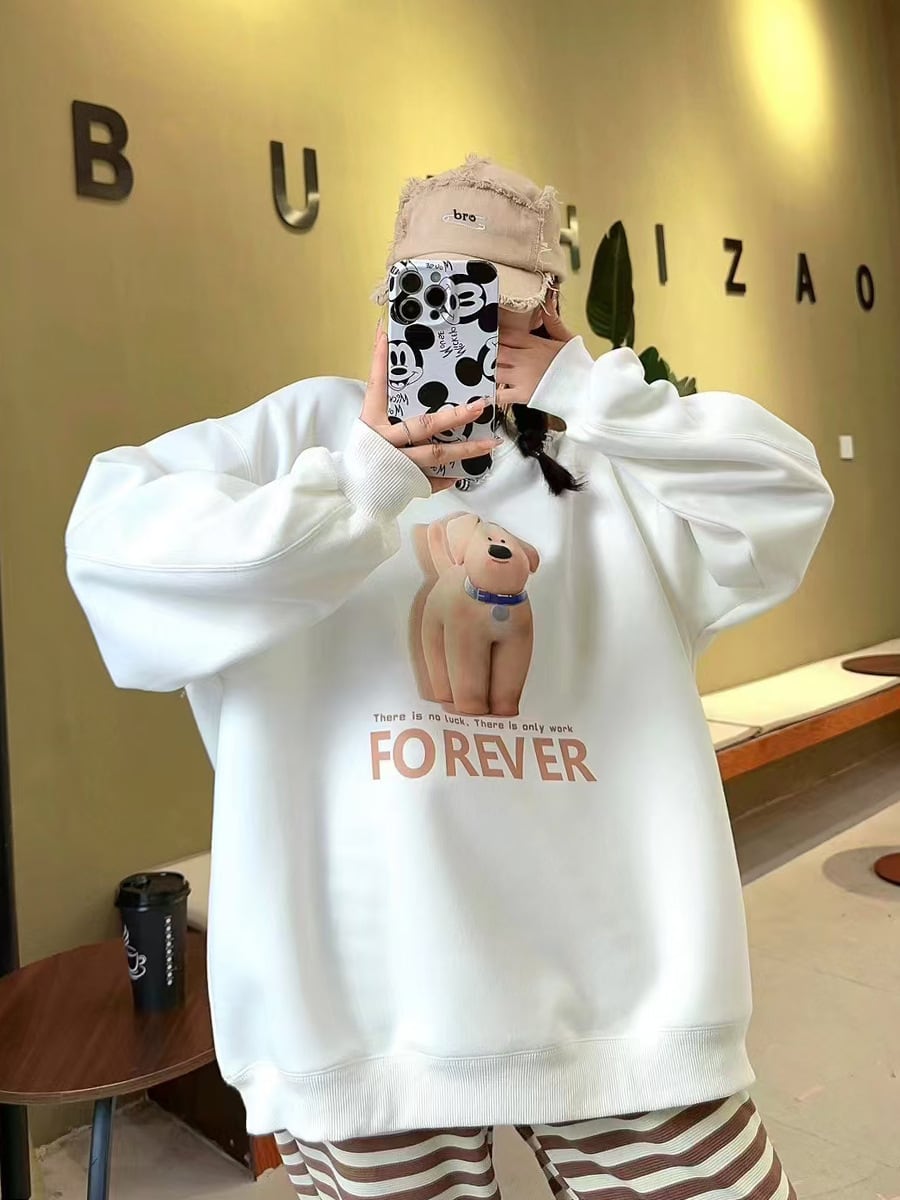【tops】カートゥーンスウェット　M25683