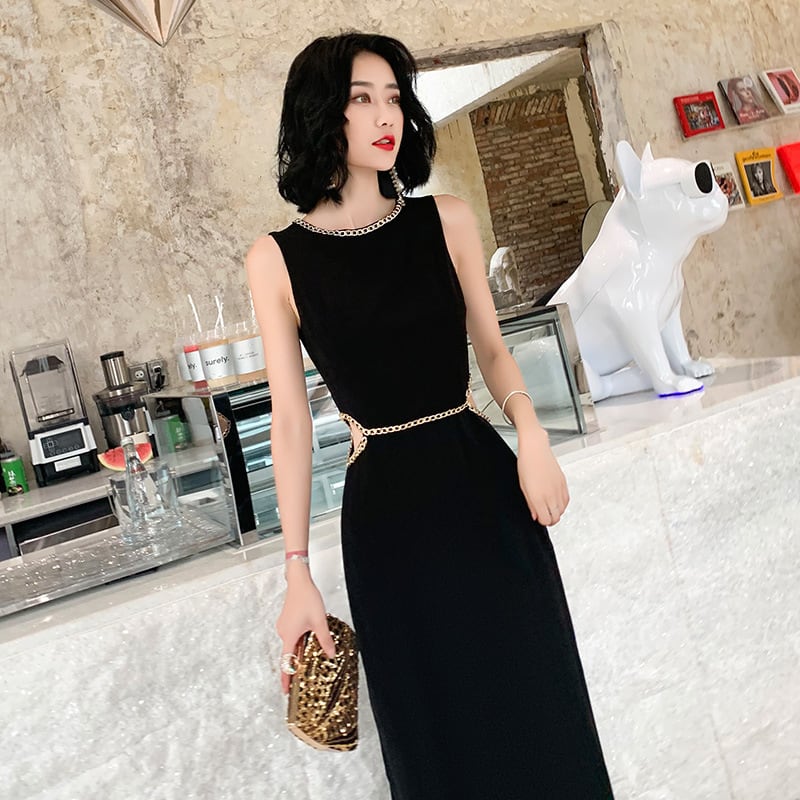 【dress】ウエストカットワンピース　M24191