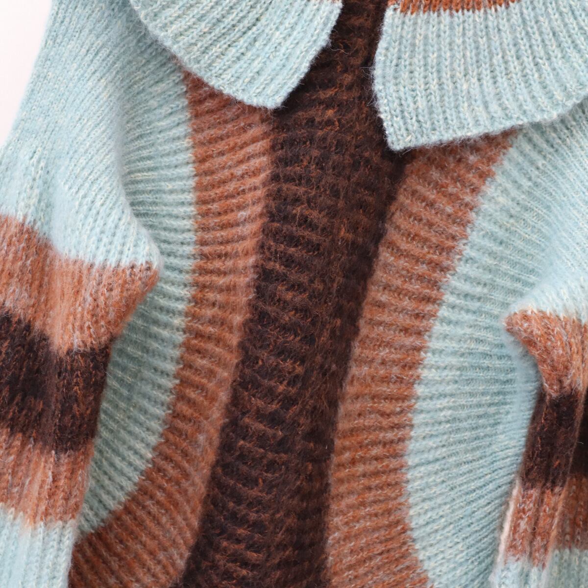 【outer】ドッキングニットカーデ　M18648