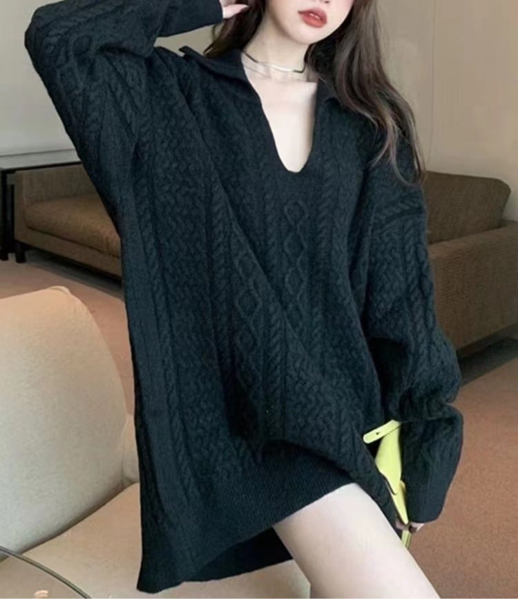 【tops】ニットセーター　M25989