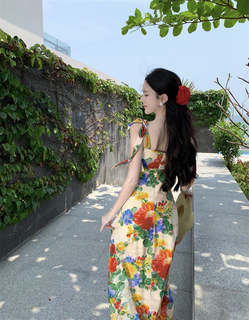 【dress】プリントキャミワンピース G21096