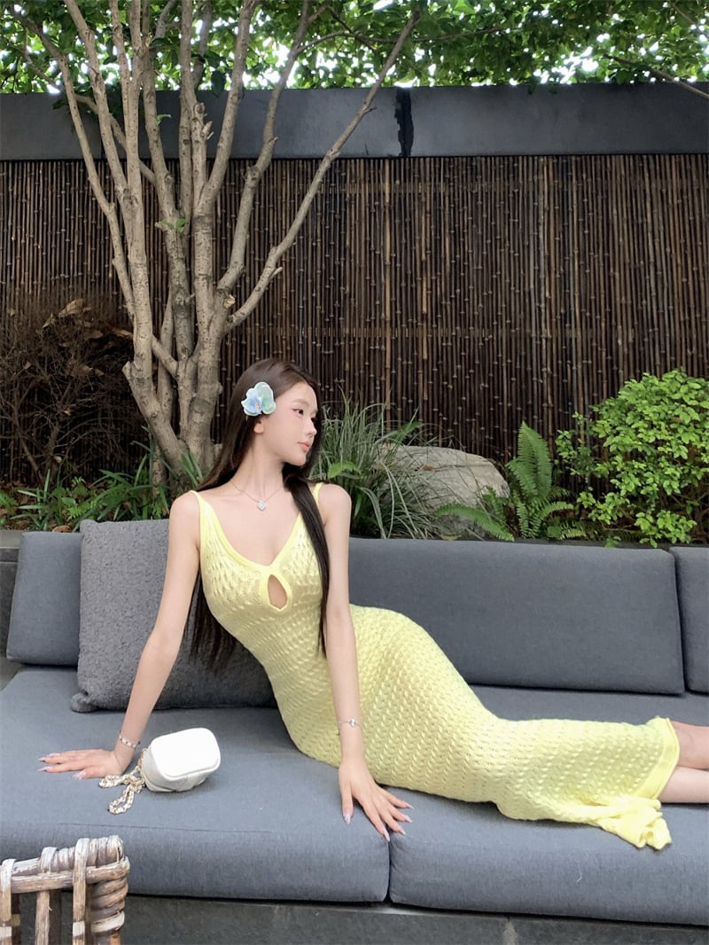 【dress】ニットワンピース　M24459