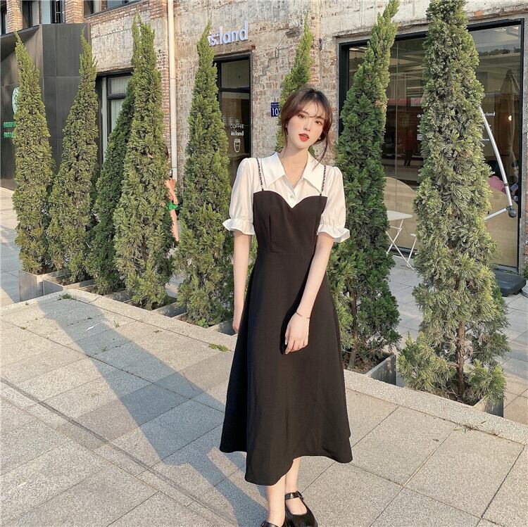【dress】清純甘くて女子力UP！気質満点レトロスウィートワンピース G0762
